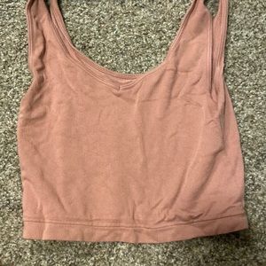 Pink crop top